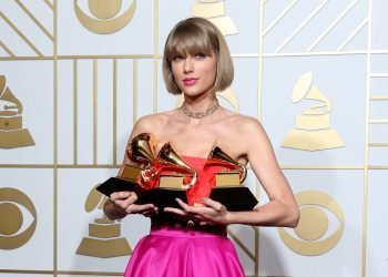Taylor Swift won three Grammy Awards, including Album of the Year, for her album 1989.
