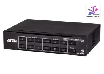 ATEN lansează switch-ul matrix ATEN VP2420: soluție True 4K pentru prezentări și colaborări eficiente