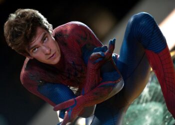 Andrew Garfield plays Peter Parker and his superheroic alter ego in The Amazing Spider-Man, Marvel Comics' reboot of the popular superhero film franchise, in theaters July 3.