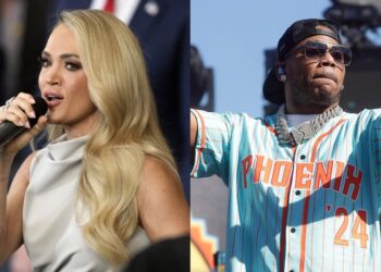 Numerele de streaming ale lui Carrie Underwood și Nelly scad după ce au concertat la inaugurarea lui Donald Trump