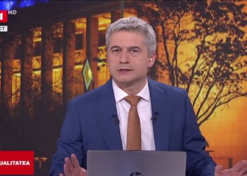 Tudor Mușat, înlocuit în prim-time la B1 TV de Laura Chiriac