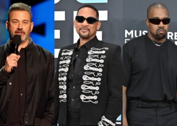 Jimmy Kimmel glumește că Will Smith „ar fi iertat” dacă ar părea „rozătoare” Kanye West la Grammy