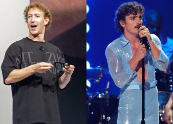 Mark Zuckerberg a făcut cosplay Benson Boone pentru ziua de 40 de ani a soției sale