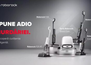 Roborock lansează în România seria F25 și noul model Qrevo Curv 5A1