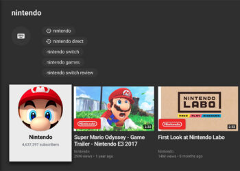 youtube nintendo switch