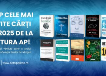 Top 10 cărți ap! (ACT și Politon) vândute în 2025 și campania de 12 ani