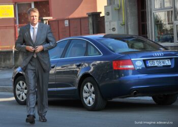 Audi-ul de protocol folosit la Sibiu de Klaus Iohannis, scos la licitație cu preț de pornire 1.000 de euro